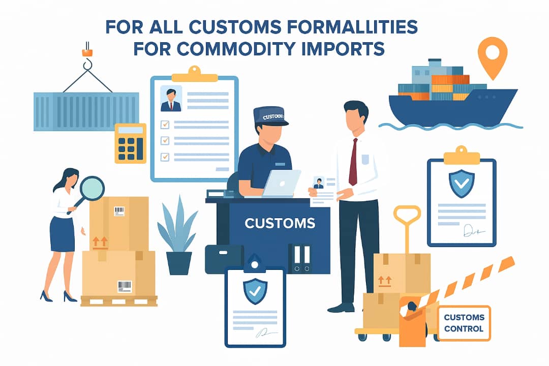 تشریفات گمرکی واردات کالا توسط گروه بازرگانی عرفان