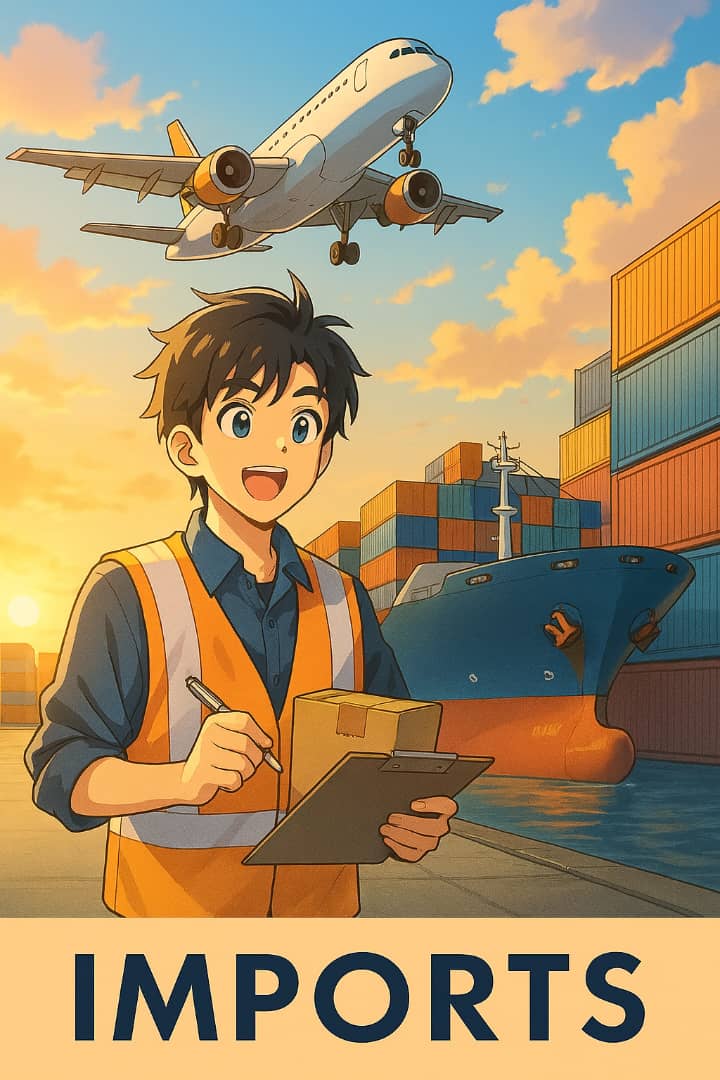 import of goods تشریفات گمرکی واردات کالا توسط گروه بازرگانی عرفان